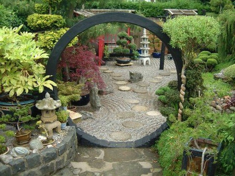 Asian garden spaces