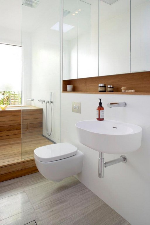 minimalist bathroom remodel